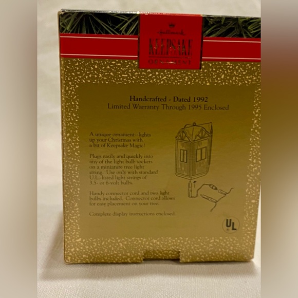 Hallmark Christmas ornament - Look It’s Santa - 1992 with lighting - Picture 4 of 8